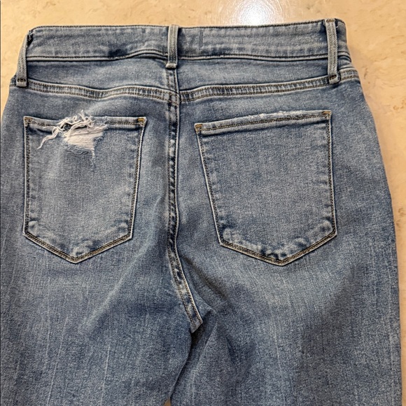 Abercrombie & Fitch Super Skinny Ankle High Rise Blue Jeans - Picture 4 of 8